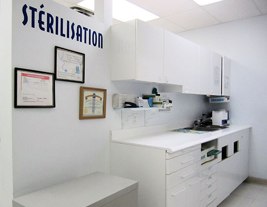 clinic sterilisation